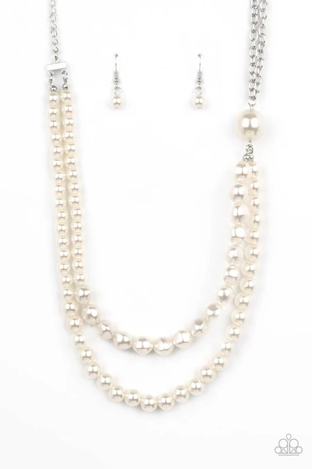 REMARKABLE RADIANCE WHITE NECKLACE