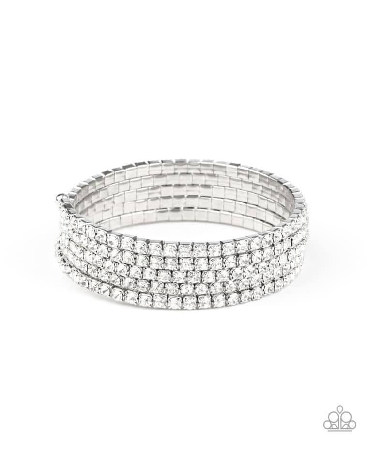 THE GLOW-DIGGER WHITE BRACELET