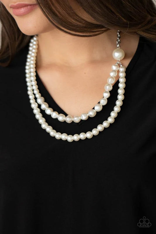 REMARKABLE RADIANCE WHITE NECKLACE